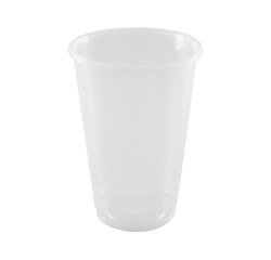 Vaso de plastico reutilizable transparente 550 ml paquete de 10 unidades