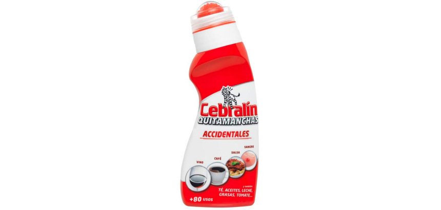 Quitamanchas cebralin accidentales + 80 usos bote de 150 ml