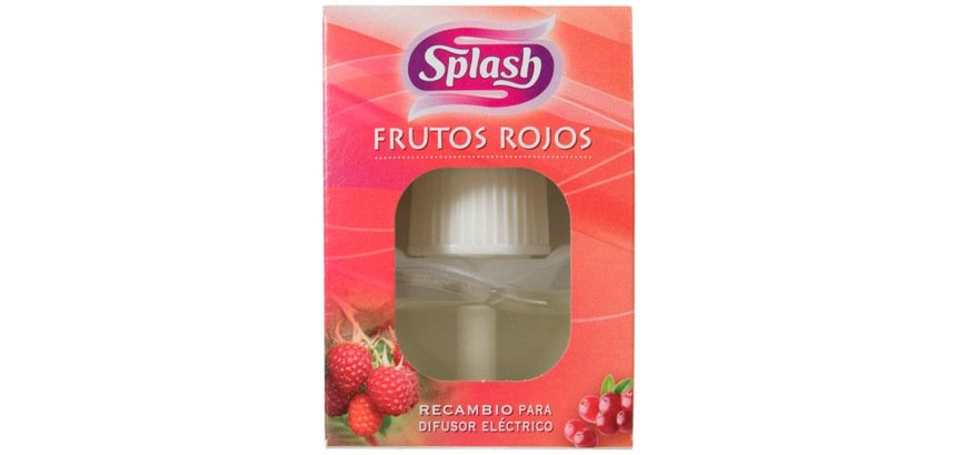 Ambientador electrico splash frutos rojos recambio 25 ml
