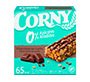 Barrita de cereales corny 0% azucares chocolate con leche caja de 6 unidades 20 g