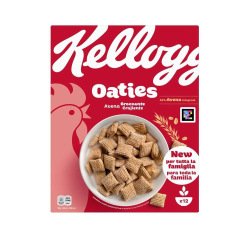 Cereales de desayuno kellogg oaties avena crujiente caja de 360 g