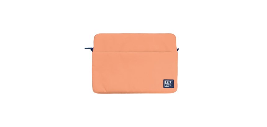 Funda para ordenador portatil oxford b-case rpet color melocoton 20x265x375 mm