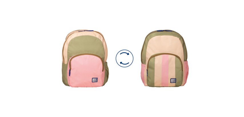 Mochila oxford reversible safari rose 130x300x385 mm