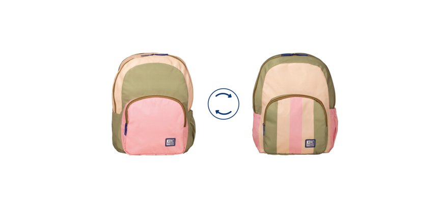 Mochila oxford reversible safari rose 130x300x385 mm