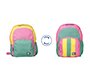 Mochila oxford reversible bubblegum 130x300x385 mm