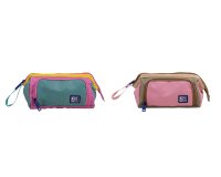 Estuche portatodo oxford gran capacidad kangoo color block 100x130x220 mm