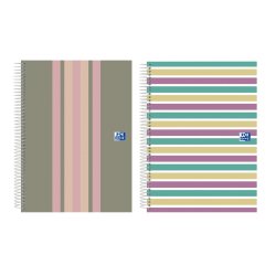 Cuaderno espiral oxford europeanbook 5 tapa extradura din a4+ 120 hojas horizontal