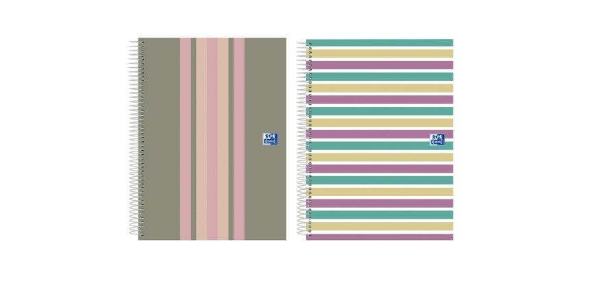 Cuaderno espiral oxford europeanbook 5 tapa extradura din a4+ 120 hojas horizontal