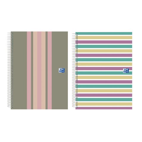 Cuaderno espiral oxford europeanbook 5 tapa extradura din a4+ 120 hojas horizontal