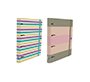 Carpeta 4 anillas oxford europeanbinder tapa extradura din a4 + recambio 120 hojas cuadro 5 mm