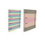Carpeta 4 anillas oxford europeanbinder tapa extradura din a4 + recambio 120 hojas horizontal