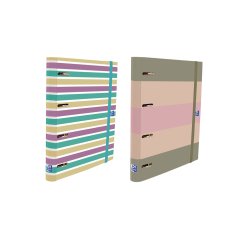 Carpeta 4 anillas oxford europeanbinder tapa extradura din a4 + recambio 120 hojas horizontal