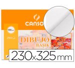 Papel dibujo basik 23x32.5 cm 130 gr sin recuadro
