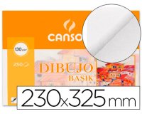 Papel dibujo basik 23x32.5 cm 130 gr sin recuadro