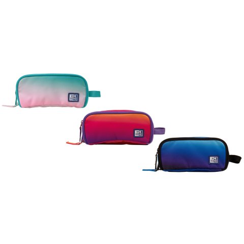 Estuche portatodo oxford kangoo gradient surtidos tres cremalleras 80x100x220 mm