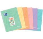 Libreta escolar oxford easybook tapa plastico din a5 48 hojas horizontal colores pastel surtidos