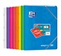 Libreta escolar oxford easybook tapa plastico din a4+ 48 hojas horizontal colores surtidos