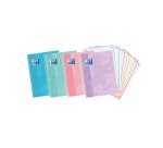 Cuaderno espiral oxford europeanbook 10 touch tapa extradura din a4+ 150 hojas cuadro 5 mm colores pastel