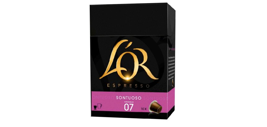 Cafe lor espresso sontuoso fuerza 8 caja de 10 capsulas