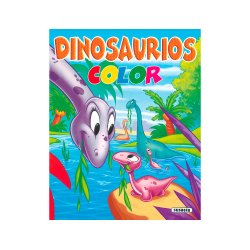 Cuaderno de colorear susaeta dinosaurios 16 paginas 21,5x27 cm