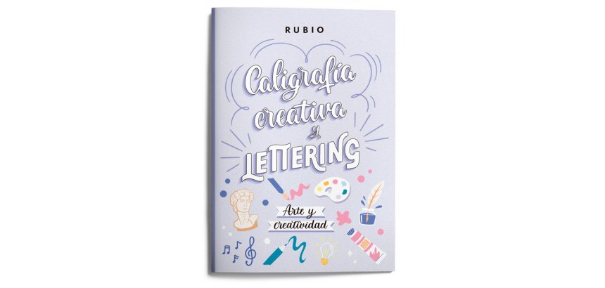 Cuaderno rubio lettering caligrafia creativa arte y creatividad