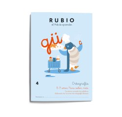 Cuaderno rubio ortografia 4