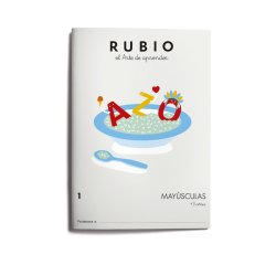 Cuaderno rubio mayusculas 1