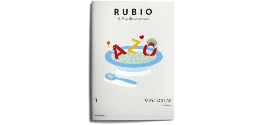 Cuaderno rubio mayusculas 1