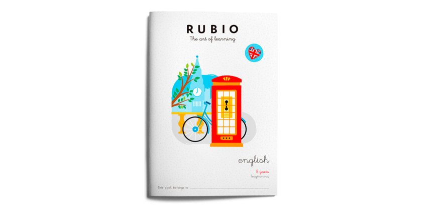 Cuaderno rubio english 8 years beginners