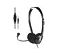 Auricular ngs headset ms103 max con microfono y control de volumen longitud cable 1,5 m color negro