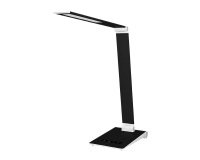 Lampara de escritorio q-connect sirio led 13w 800 lmtactil 3 niveles de color brillo regulable color negro