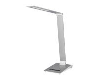 Lampara de escritorio q-connect sirio led 13w 800 lmtactil 3 niveles de color brillo regulable color plata