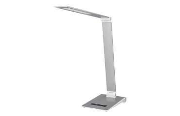 Lampara de escritorio q-connect sirio led 13w 800 lmtactil 3 niveles de color brillo regulable color plata