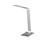 Lampara de escritorio q-connect sirio led 13w 800 lmtactil 3 niveles de color brillo regulable color plata