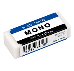 Goma de borrar tombow pvc mono tamaño xs