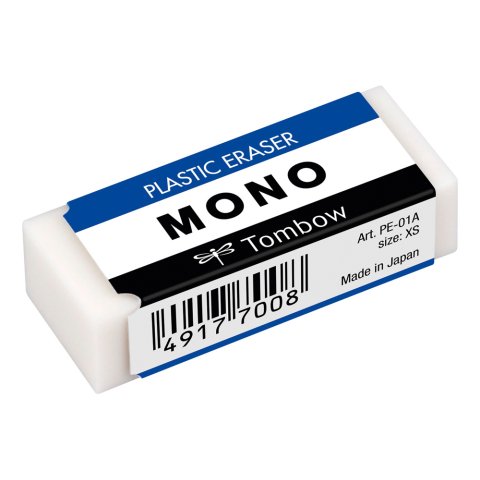 Goma de borrar tombow pvc mono tamaño xs