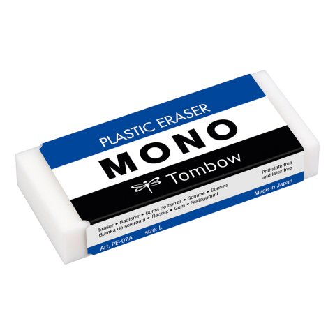 Goma de borrar tombow pvc mono tamaño l