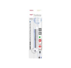 Portagomas tombow mono zero con clip goma rectangular 2,5mm x 5mm+ 2 recambios