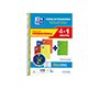 Cuaderno espiral oxford tapa extradura folio 80 hojas 90 gr rayado horizontal colores vivos pack de 4+1 unidades
