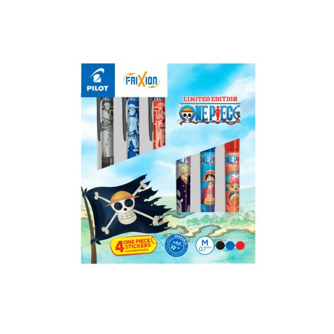 Boligrafo pilot frixion borrable one piece edicion limitada caja de 6 unidades surtidas