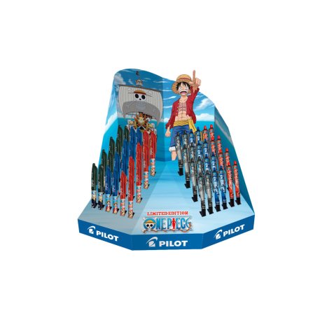 Boligrafo pilot frixion one piece borrable expositor de 48 unidades surtidas