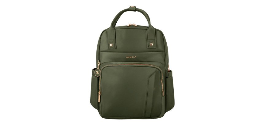 Mochila antartik nova 4 compartimentos color verde oliva 410x180x320 mm