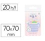 Bloc notas adhesivas imaginovo meow 20 hojas florero 70x70 mm