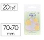 Bloc notas adhesivas imaginovo meow 20 hojas nubes 70x70 mm