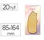 Bloc notas adhesivas imaginovo letter con mensaje trasero gato 20 hojas 85x164 mm