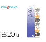 Bloc notas adhesivas imaginovo marcapaginas gato 160 hojas 8x15x48 mm