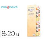 Bloc notas adhesivas imaginovo marcapaginas patita perro 160 hojas 8x15x48 mm
