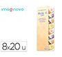 Bloc notas adhesivas imaginovo marcapaginas patita perro 160 hojas 8x15x48 mm