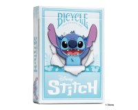 Baraja de cartas bicycle disney stitch