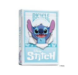 Baraja de cartas bicycle disney stitch